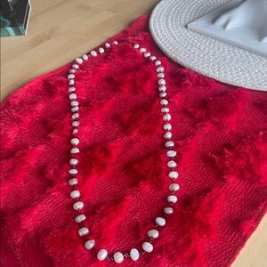 Silpada Elegant White Pearl Necklace